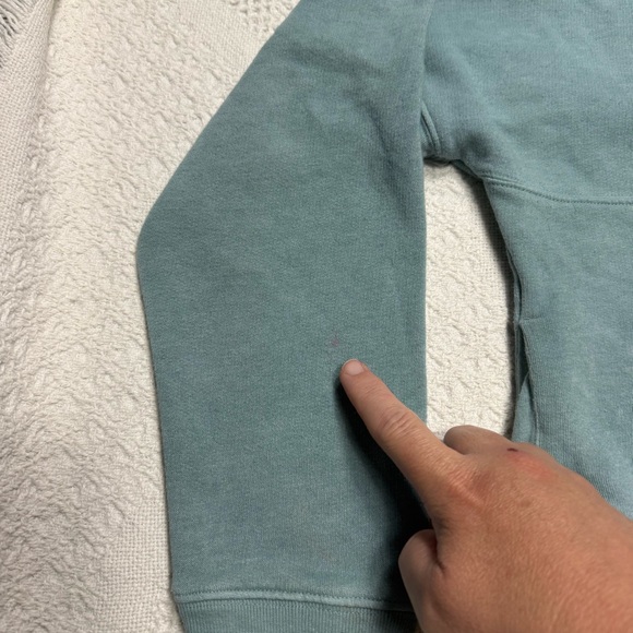 VS PINK Tie Dye Embroidered Oversized Sweatshirt (XS) - Picture 4 of 9